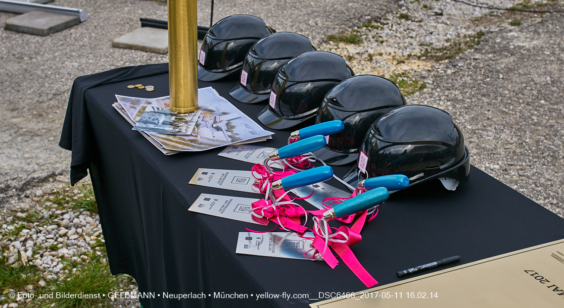 11. Mai 2017 - Grundsteinlegung für die LOGE und dem Kulturquadrat in Neuperlach